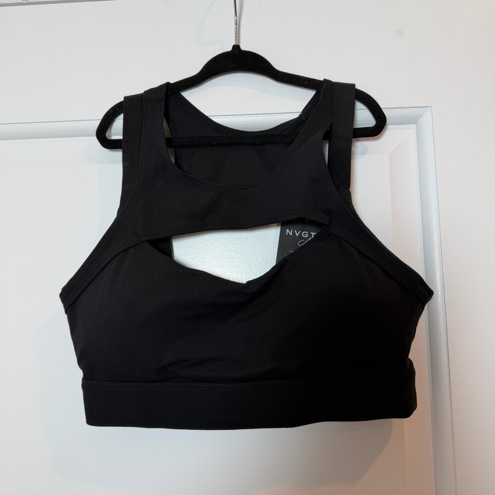 NWT NVGTN Apex Sports Bra Black size M